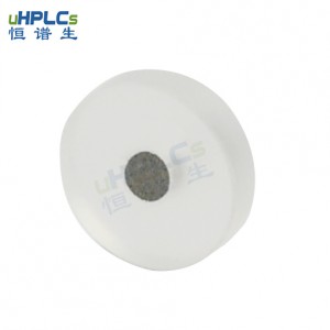 恒譜生超高壓PCTFE液相色譜耗材不銹鋼在線過(guò)濾器篩板，OD6.4*ID1.6*H1.6