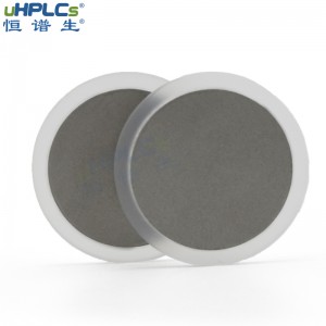 恒譜生HPLC在線過(guò)濾器PCTFE不銹鋼篩板液相色譜濾膜，OD22.4*ID19.0*H1.6